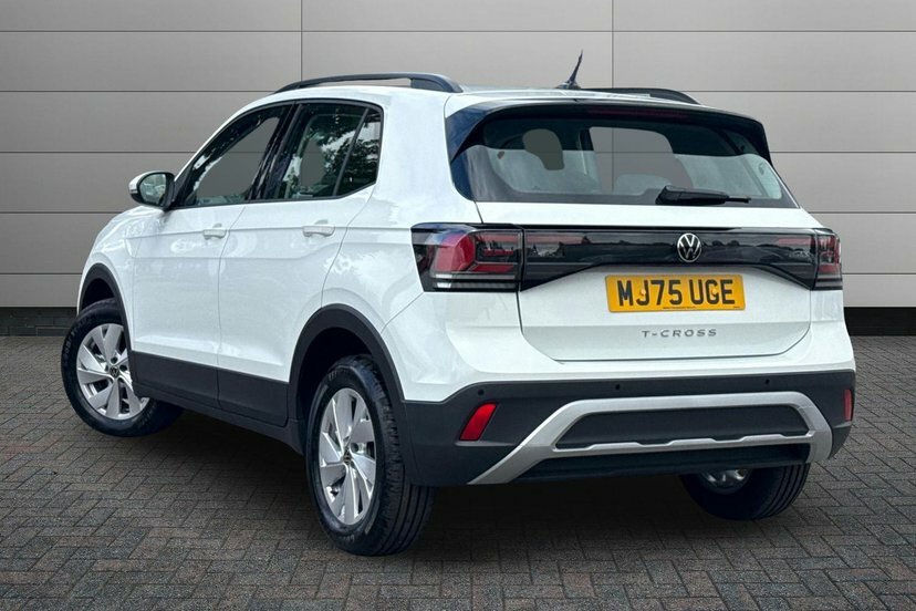 Volkswagen T-Cross 1.0 Tsi Life Suv 95 Ps MJ75UGE White #3