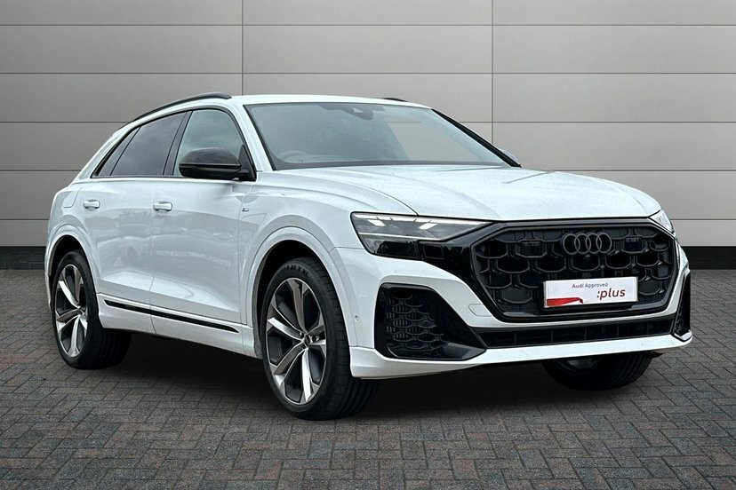 Audi Q8 3.0 Tfsi V6 55 Black Edition Suv Tiptro White