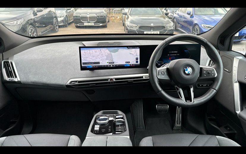 BMW iX Ix Xdrive45 M Sport EK75XKW Blue #4