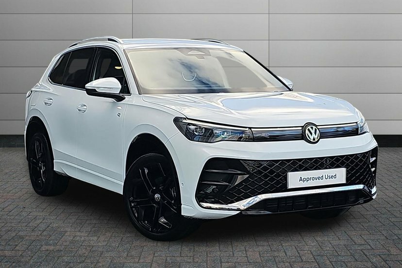 Volkswagen Tiguan 1.5 Etsi Mhev R-line Suv Hybrid Dsg 15 DF75OPJ White