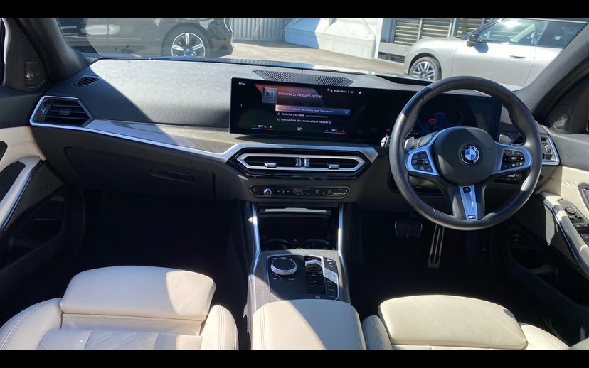 BMW 3 Series M340d Xdrive Touring Blue #4