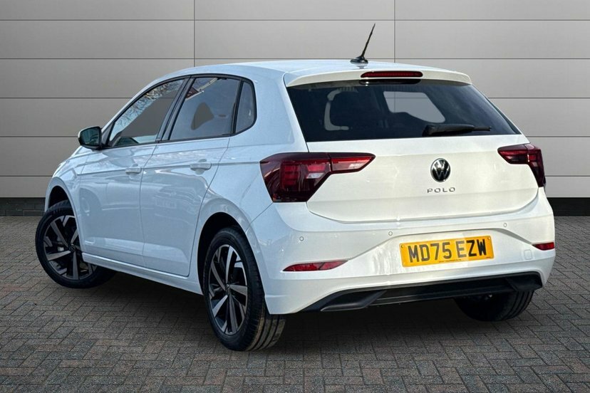 Volkswagen Polo 1.0 Tsi Match Hatchback 95 Ps MD75EZW White #3