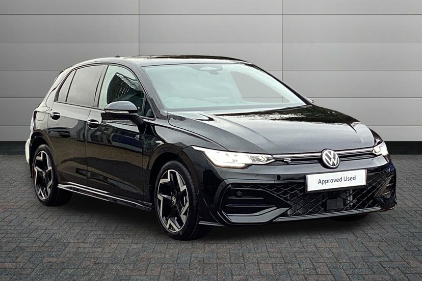 Volkswagen Golf 1.5 Etsi Mhev R-line Hatchback Hybrid D Black
