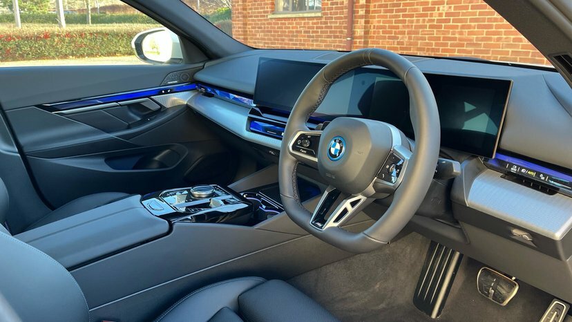 BMW i5 I5 Edrive40 M Sport Pro Saloon White #6