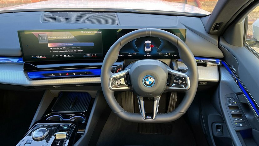 BMW i5 I5 Edrive40 M Sport Pro Saloon White #5