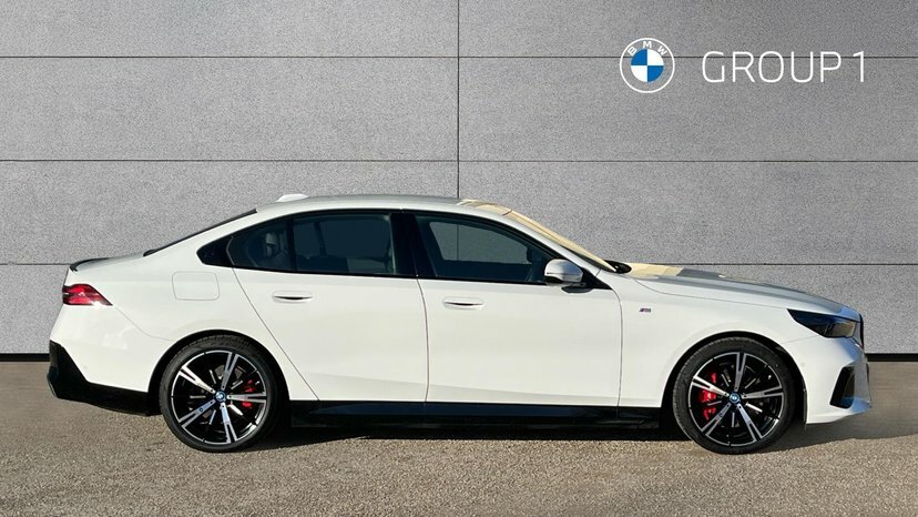 BMW i5 I5 Edrive40 M Sport Pro Saloon White #3