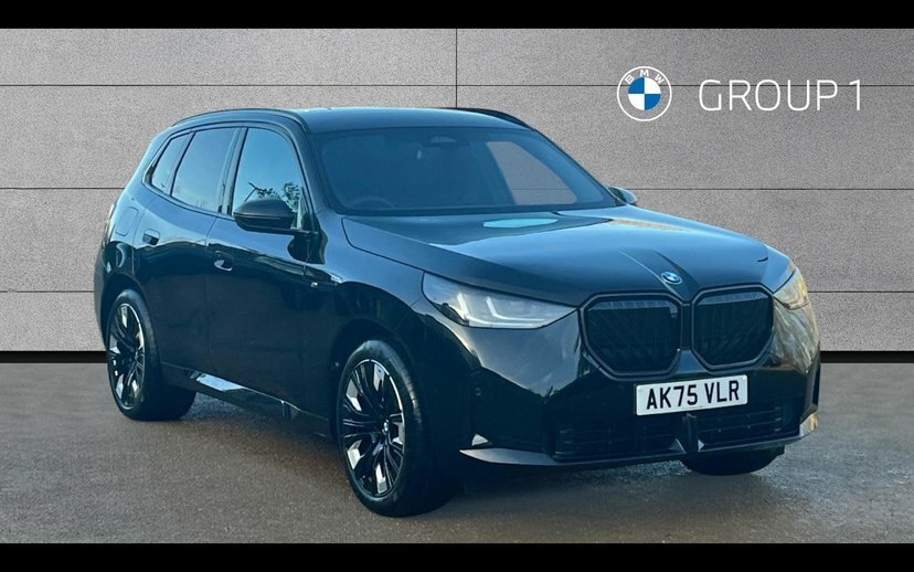 BMW X3 X3 20D Xdrive M Sport Black