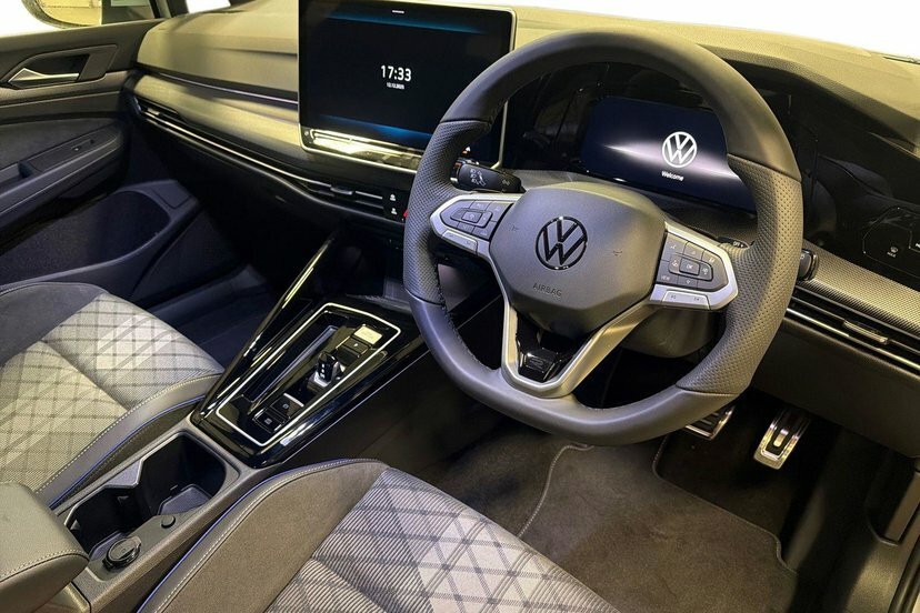 Volkswagen Golf 1.5 Etsi Mhev R-line Hatchback Hybrid D Blue #6