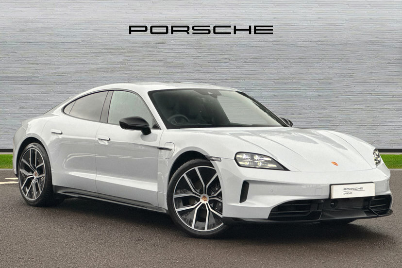 Porsche Taycan Performance Plus 105Kwh Black Edition Saloon E HT75BLV Grey