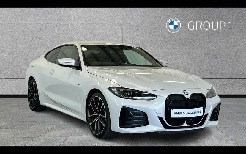 BMW 4 Series Gran Coupe M440d Xdrive Coupe White