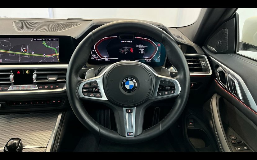 BMW 4 Series Gran Coupe M440d Xdrive Coupe White #5