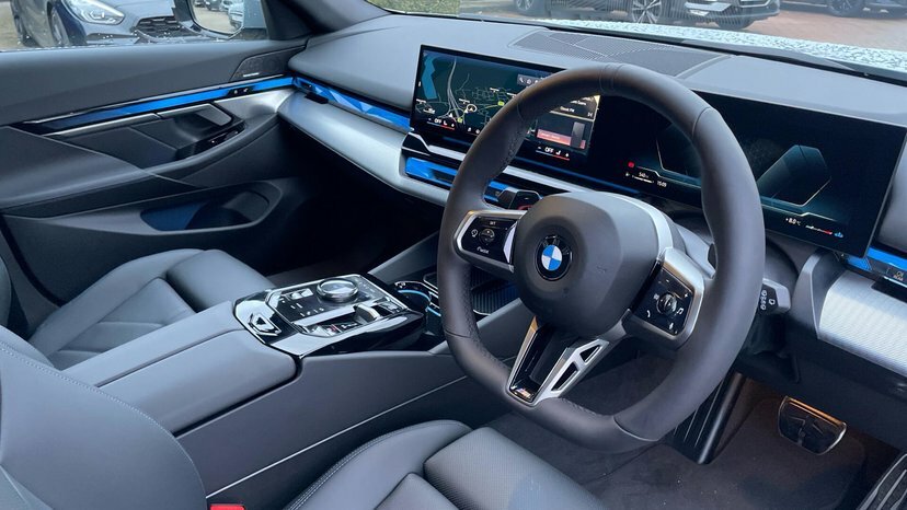 BMW 5 Series 520I M Sport Touring EF75ZXX Grey #6