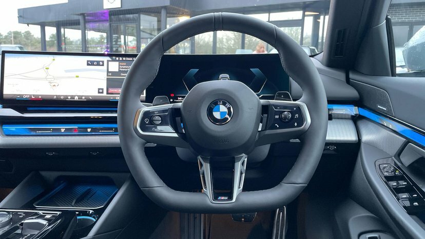BMW 5 Series 520I M Sport Touring EF75ZXX Grey #5