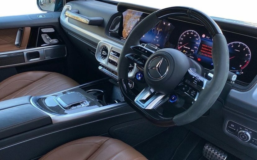 Mercedes-Benz G Class 4.0 G63 V8 Biturbo Mhev Amg Manufaktur Edition Suv Blue #6