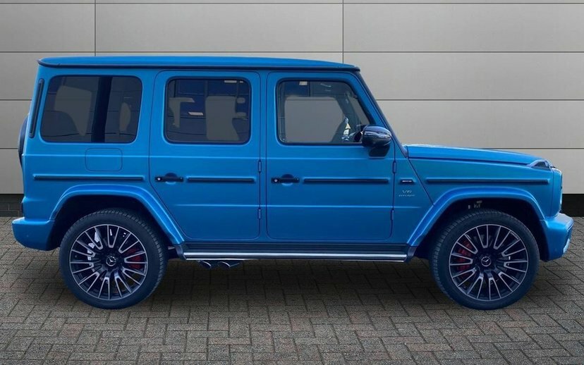 Mercedes-Benz G Class 4.0 G63 V8 Biturbo Mhev Amg Manufaktur Edition Suv Blue #5