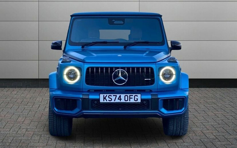 Mercedes-Benz G Class 4.0 G63 V8 Biturbo Mhev Amg Manufaktur Edition Suv Blue #2