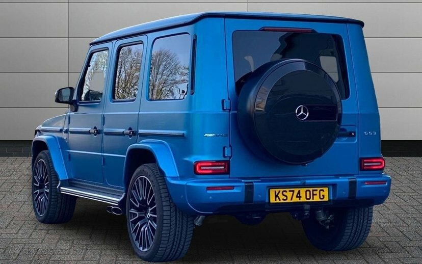 Mercedes-Benz G Class 4.0 G63 V8 Biturbo Mhev Amg Manufaktur Edition Suv Blue #3