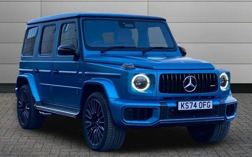 Mercedes-Benz G Class 4.0 G63 V8 Biturbo Mhev Amg Manufaktur Edition Suv Blue