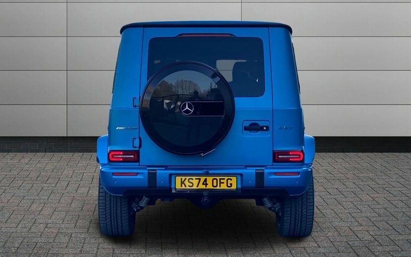 Mercedes-Benz G Class 4.0 G63 V8 Biturbo Mhev Amg Manufaktur Edition Suv Blue #4