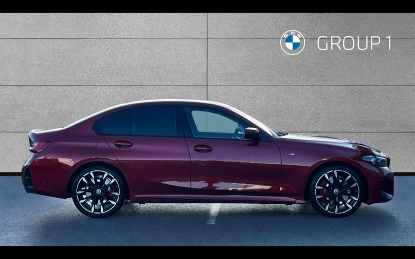 BMW 3 Series 320I M Sport Saloon GY75PYA Red #3