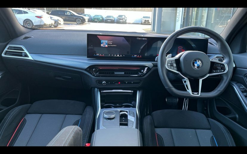 BMW 3 Series 320I M Sport Saloon GY75PYA Red #4