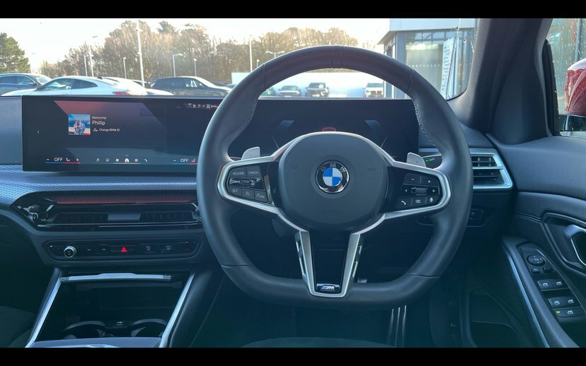 BMW 3 Series 320I M Sport Saloon GY75PYA Red #5