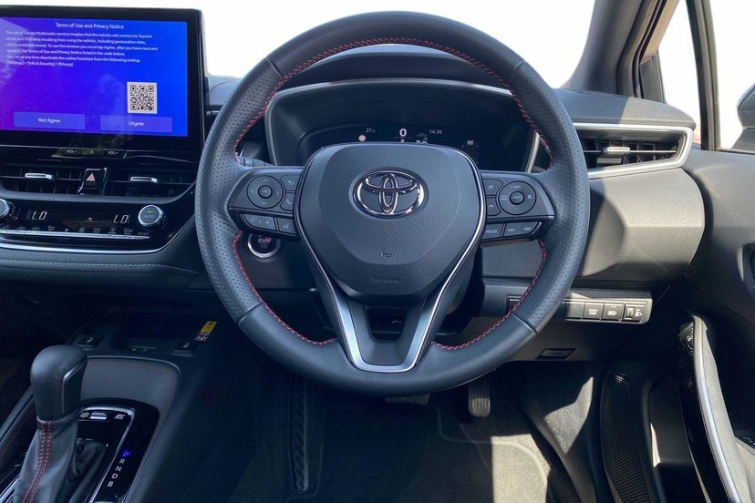 Toyota Corolla 1.8 Vvt-h Gr Sport Hatchback Hybrid Cvt FL74XAF Black #6