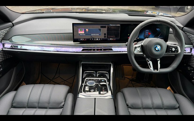 BMW i7 I7 Edrive50 M Sport HV75LTJ Black #4