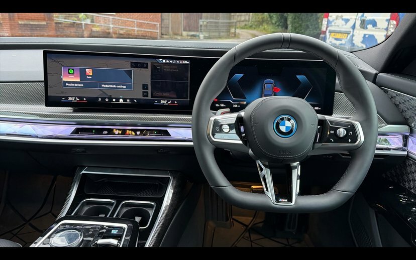 BMW i7 I7 Edrive50 M Sport HV75LTJ Black #5