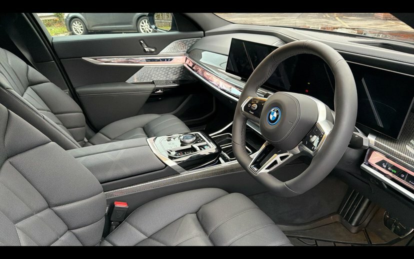 BMW i7 I7 Edrive50 M Sport HV75LTJ Black #6