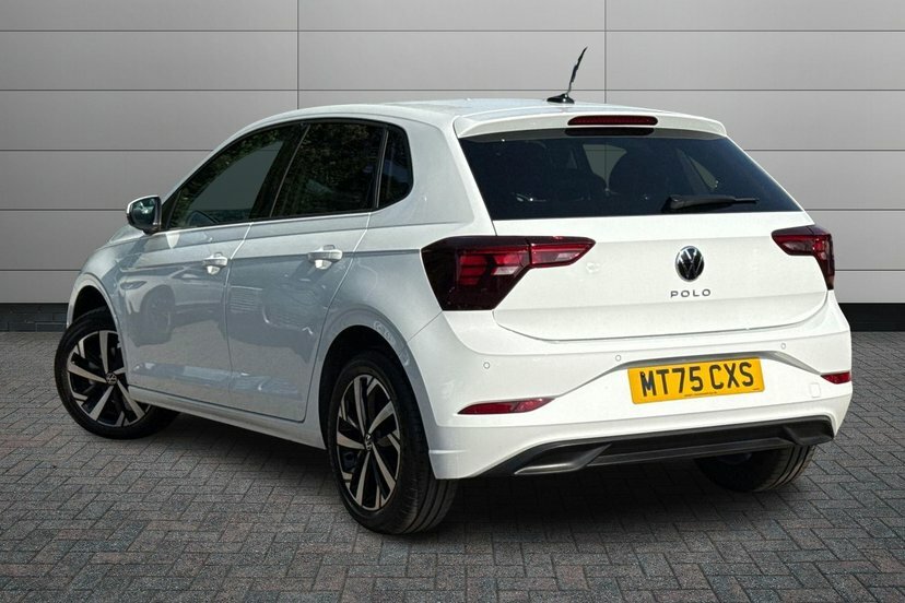 Volkswagen Polo 1.0 Tsi Match Hatchback Dsg 95 Ps MT75CXS White #3