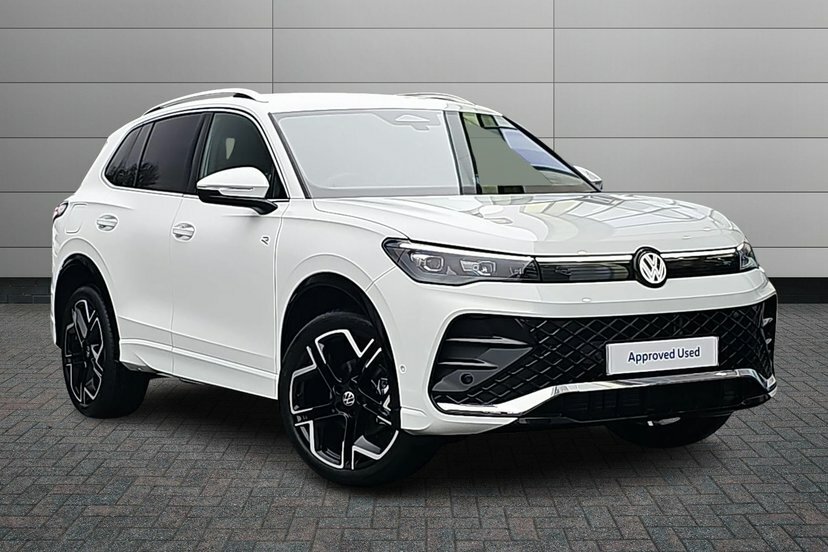 Volkswagen Tiguan 1.5 Etsi Mhev R-line Suv Hybrid Dsg 15 White