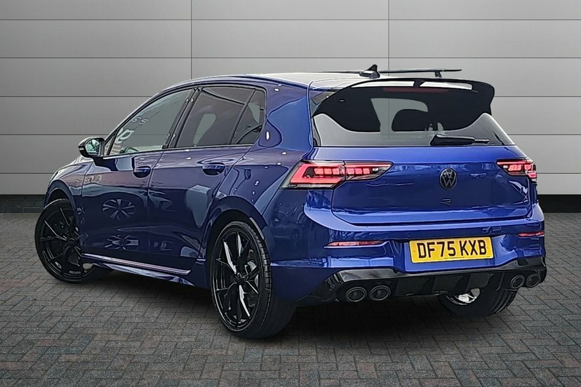 Volkswagen Golf 2.0 Tsi R Black Edition Hatchback Dsg 4 DF75KXB Blue #3