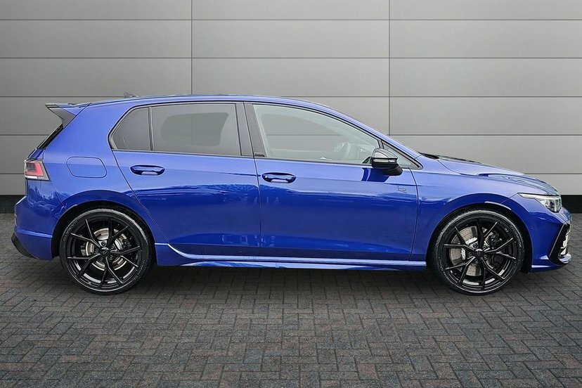 Volkswagen Golf 2.0 Tsi R Black Edition Hatchback Dsg 4 DF75KXB Blue #4