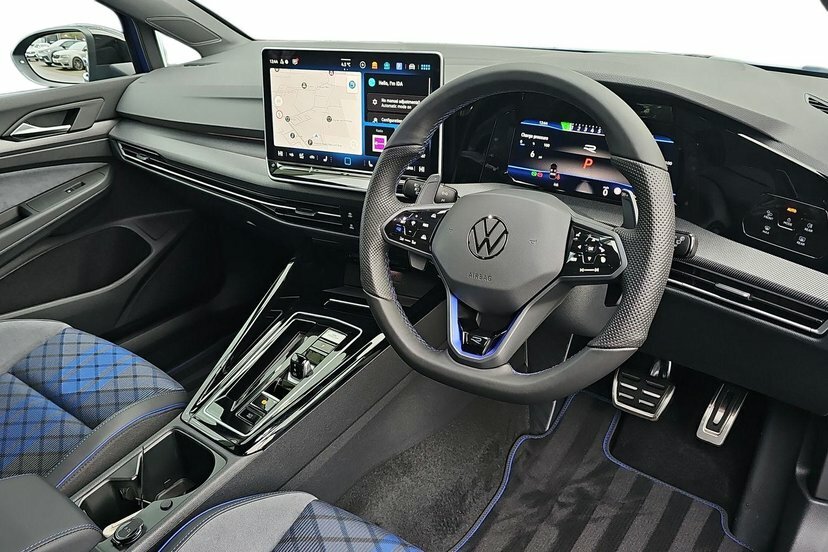Volkswagen Golf 2.0 Tsi R Black Edition Hatchback Dsg 4 DF75KXB Blue #6
