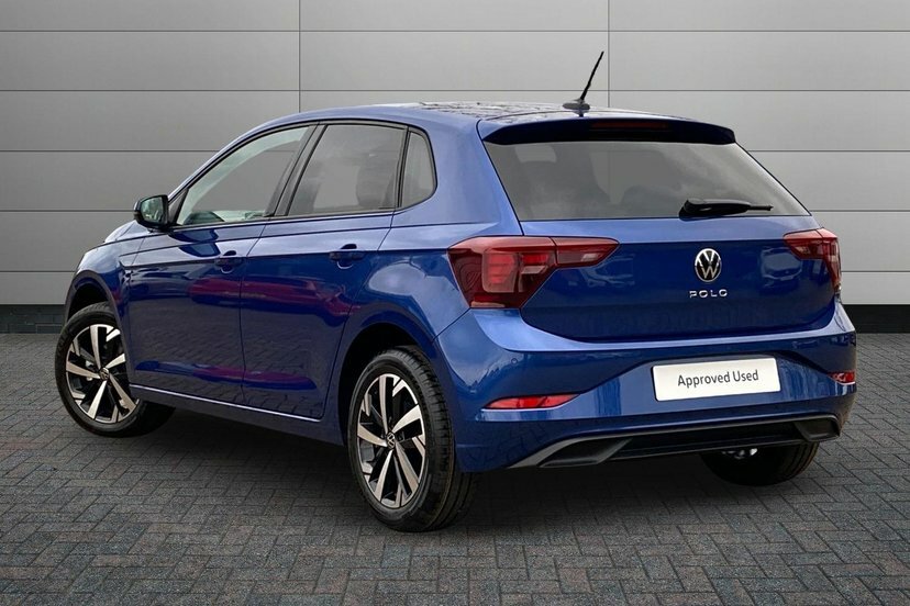 Volkswagen Polo 1.0 Tsi Match Hatchback Dsg 95 Ps DU75BGV Blue #3