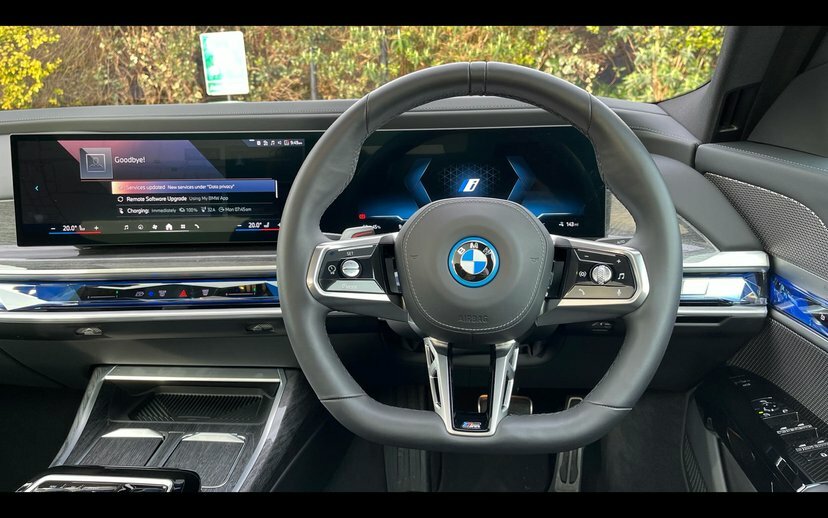 BMW i7 I7 Edrive50 M Sport GV25FFR Black #5
