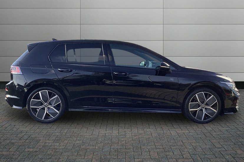 Volkswagen Golf 1.5 Etsi Mhev Black Edition Hatchback H EN75DFO Black #4