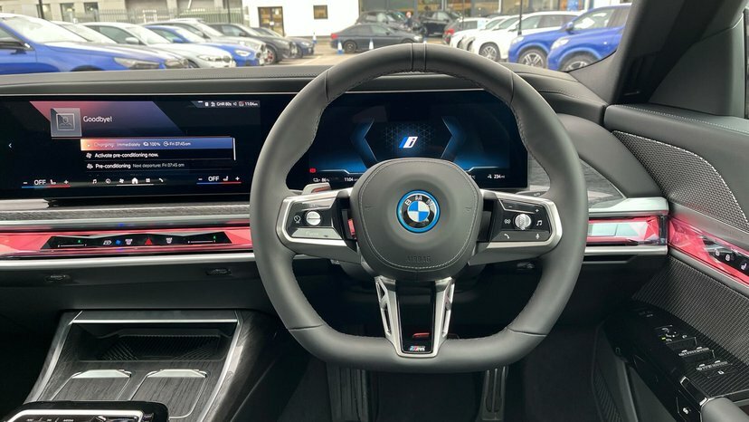 BMW i7 I7 Edrive50 M Sport Black #5