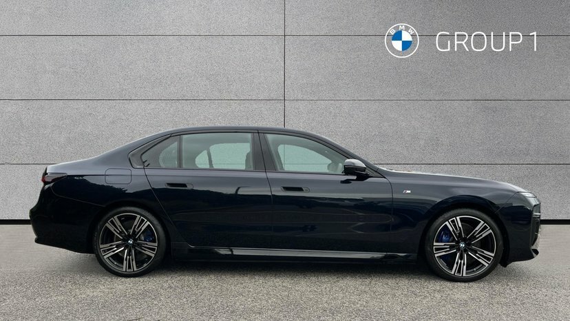 BMW i7 I7 Edrive50 M Sport Black #3