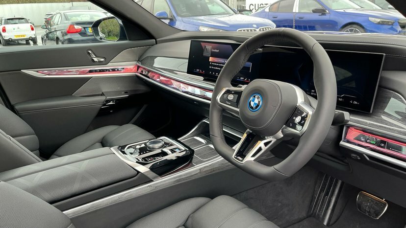 BMW i7 I7 Edrive50 M Sport Black #6