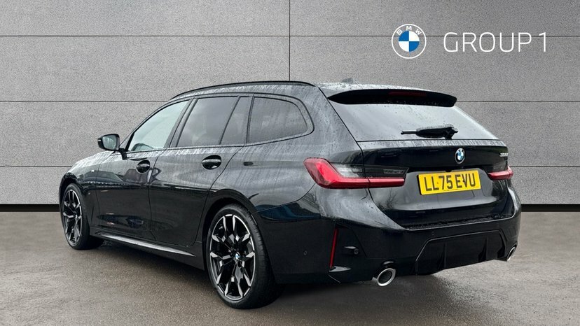 BMW 3 Series 320I M Sport Touring LL75EVU Black #2
