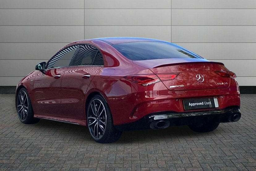 Mercedes-Benz CLA Class 2.0 Cla35 Amg Premium Coupe 7G-dct 4M Red #2