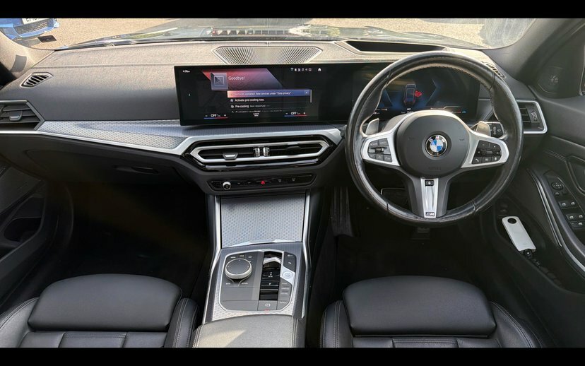 BMW 3 Series M340d Xdrive Touring Black #4
