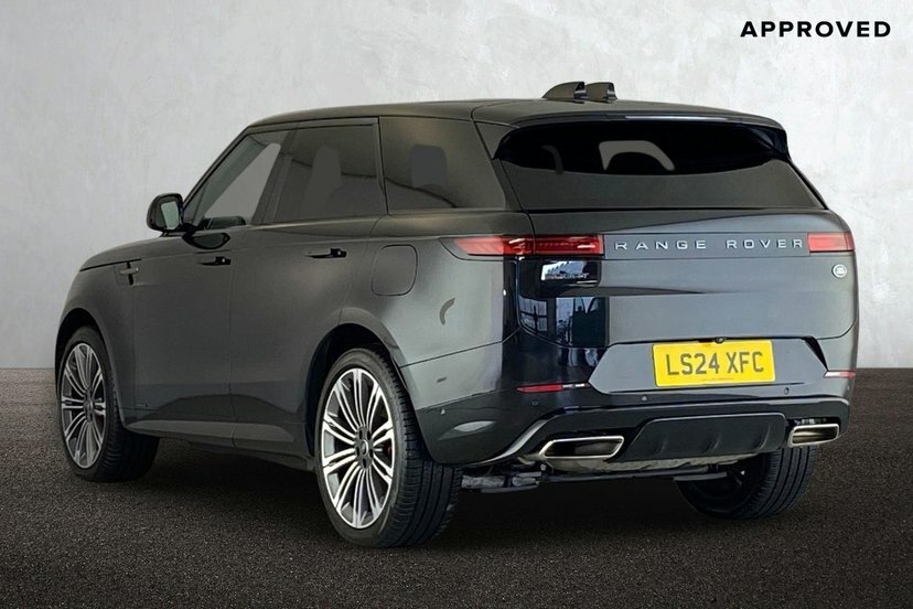 Land Rover Range Rover Sport 3.0 P440e 38.2Kwh Suv Plu LS24XFC Black #2