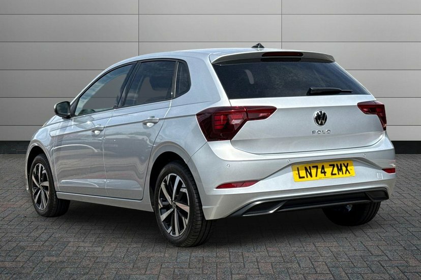 Volkswagen Polo 1.0 Tsi Match Hatchback Dsg 95 Ps LN74ZMX Silver #3