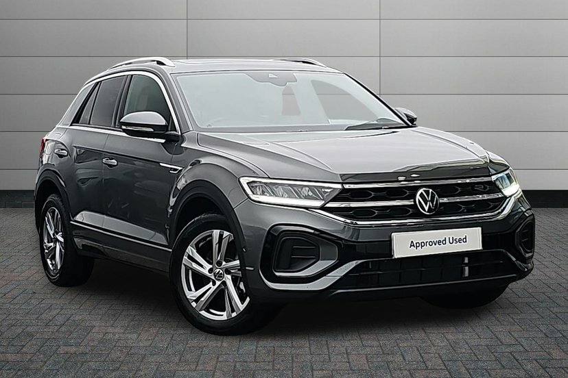 Volkswagen T-Roc 2.0 Tdi R-line Suv Dsg 150 Ps Grey