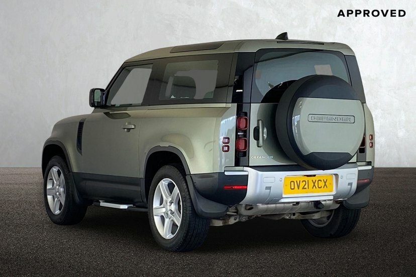 Land Rover Defender 90 2.0 P300 Se Suv 4Wd 300 Ps OV21XCX Green #2