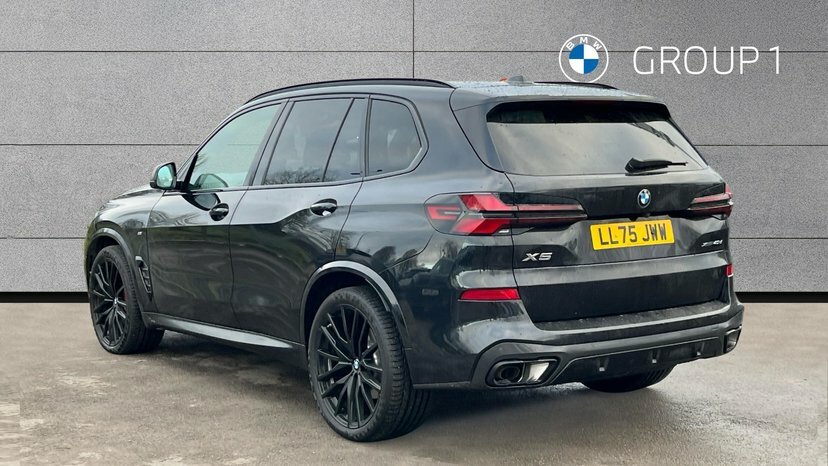 BMW X5 X5 Xdrive40d M Sport LL75JWW Black #3