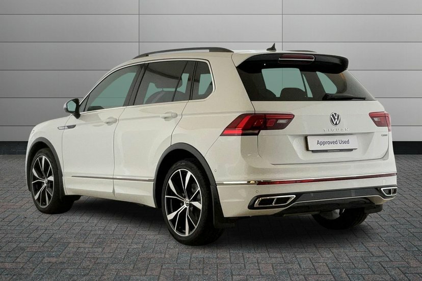 Volkswagen Tiguan 2.0 Tdi R-line Suv Dsg 4Motion 200 Ps CY70HVA White #3
